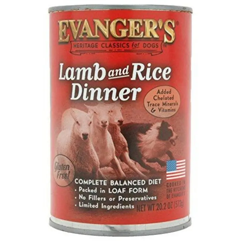 Evanger's Heritage Classics Lamb & Rice Dinner Jumbo For Dogs - 20 oz