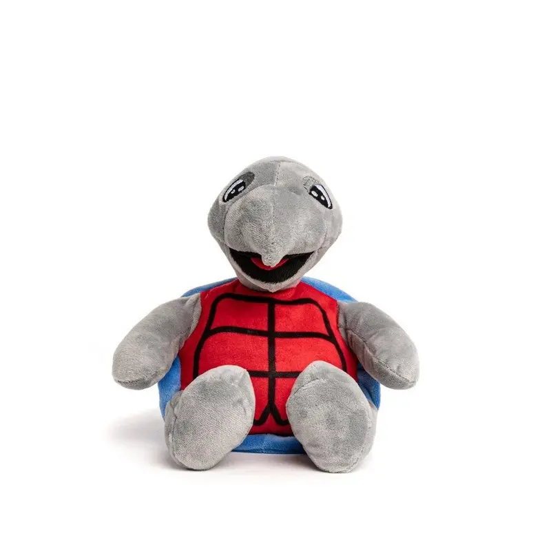 Fabdog Plush Dog Toy Grateful Dead Turtle Small