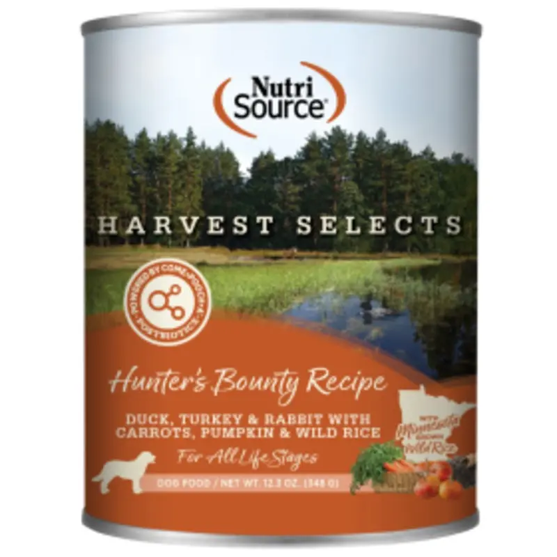 NutriSource Harvest Selects Hunter's Bounty Wet Dog Food 13oz