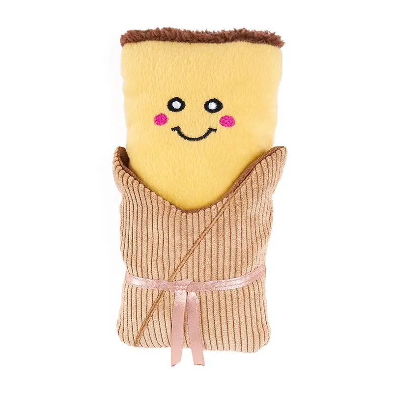 Zippypaws Plush Dog Toy NomNomz Tamale