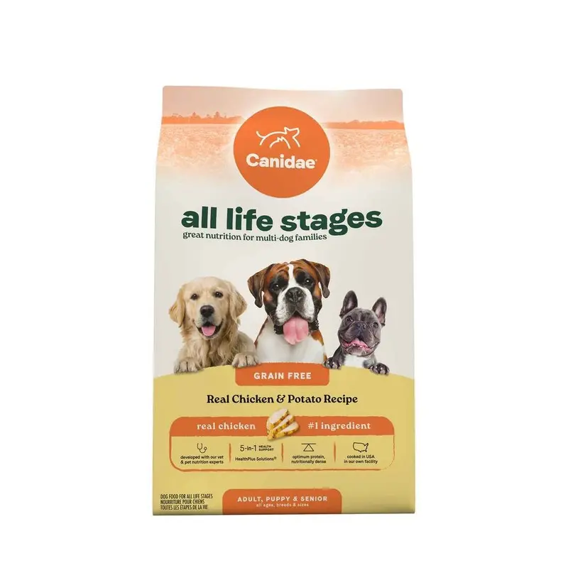 Canidae All Life Stages Dry Dog Food, Real Chicken & Potato Recipe, 4lb