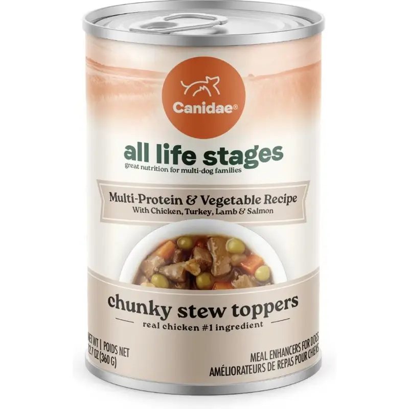 Canidae All Life Stages Multi-Protein & Vegetable Chunky Stew Canned Dog Food 12.7oz