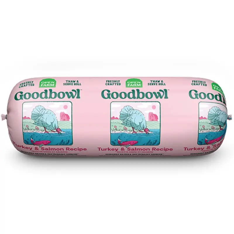 Open Farm Dog Goodbowl Roll Turkey & Salmon 28oz