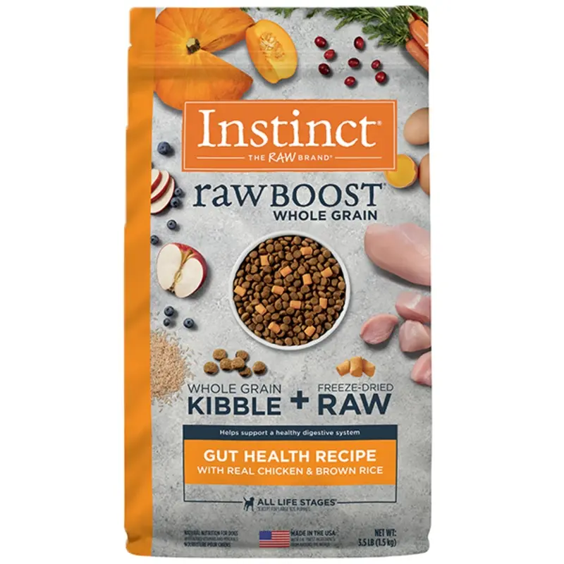 Instinct Dog Raw Boost Gut Health Chicken 3.5lb