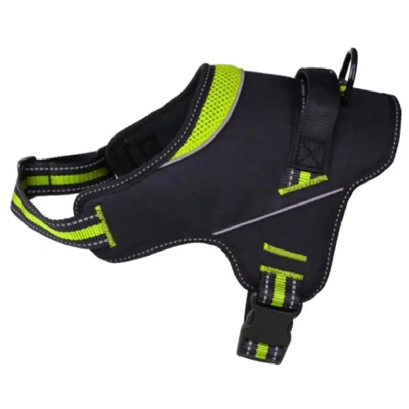 Doggy Tales Hart Harness Lime 40in