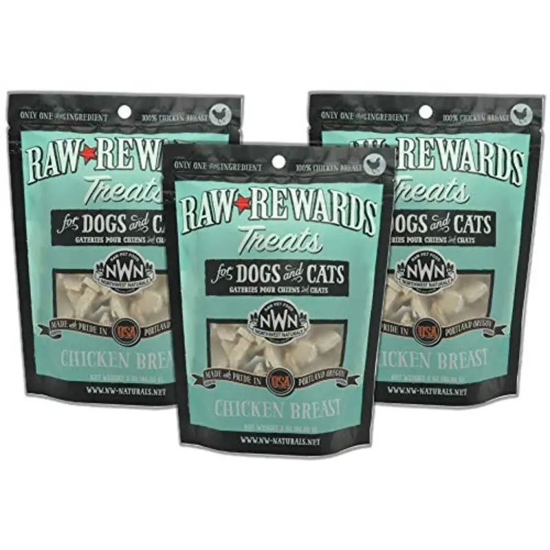 Northwest Natural Raw Rewards Freeze-Dried Chicken Breast 3 Ounces