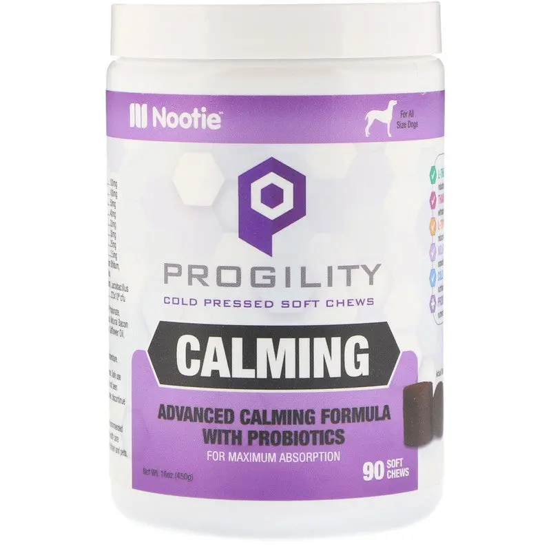 Nootie 64102222 Progility Max Calm Melatonin for Dog - 90 Count