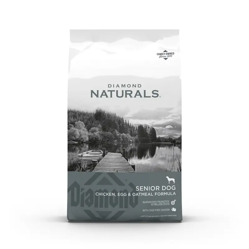 Diamond Naturals Senior Dry Dog Food, 35 Lb