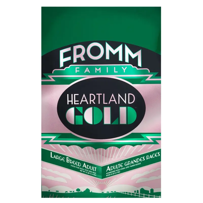 Fromm Heartland Gold Large Breed Adult Grain Free Dry Dog Food, 12lb Bag