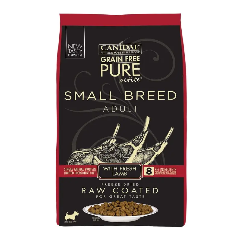 Canidae-Pure-Canidae Pure Petite Small Breed Adult Dog Food- Fresh Lamb 10 Lb