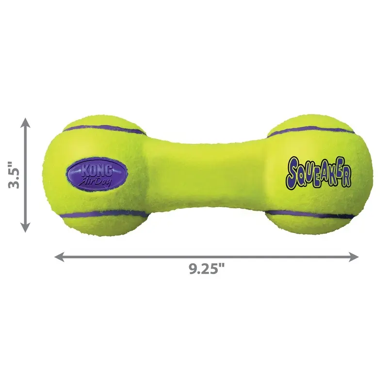 Kong Dog Toy AirDog Squeaker Dumbbell Large