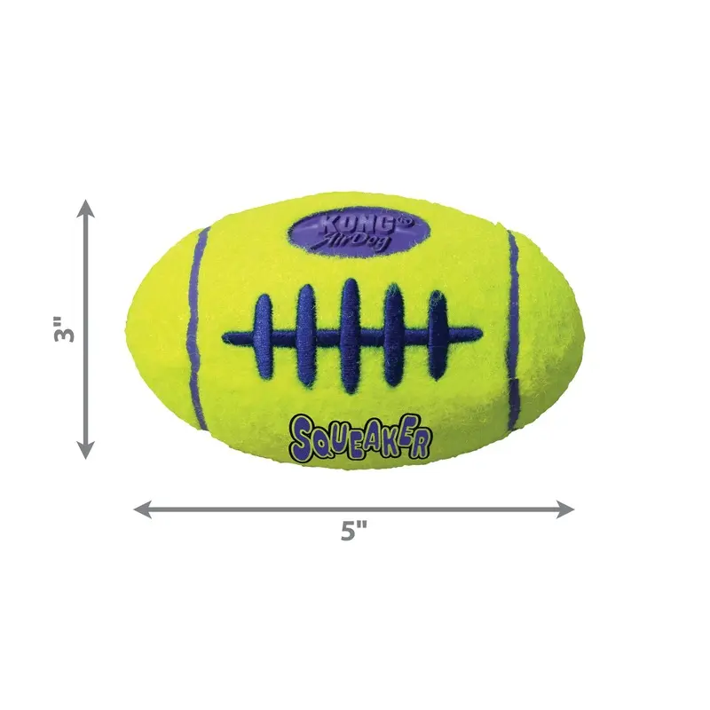Kong Dog Toy AirDog Squeaker Football Medium