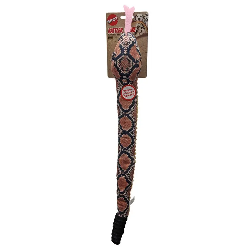 Spot Ethical Pet Dog Toy Rattler Snake 24In