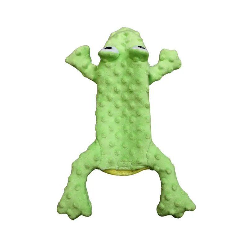 Spot Ethical Pet Dog Toy Skinneeez Extreme Stuffer Frog14In