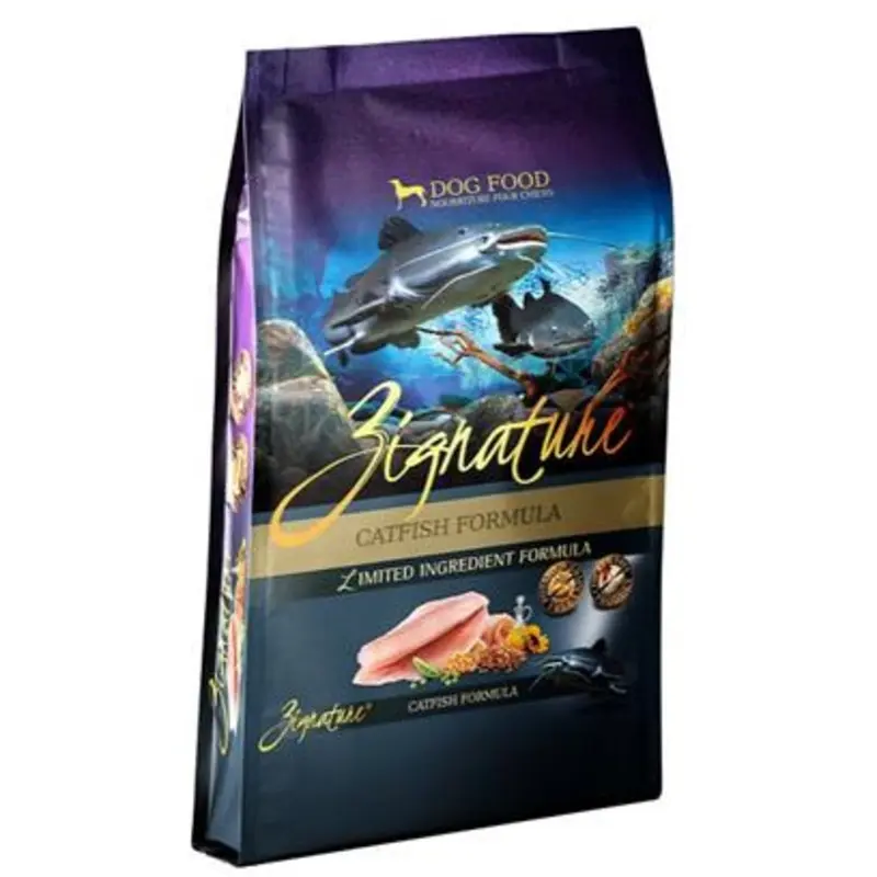 Zignature Grain-Free Catfish Formula Dry Dog Food  25lb