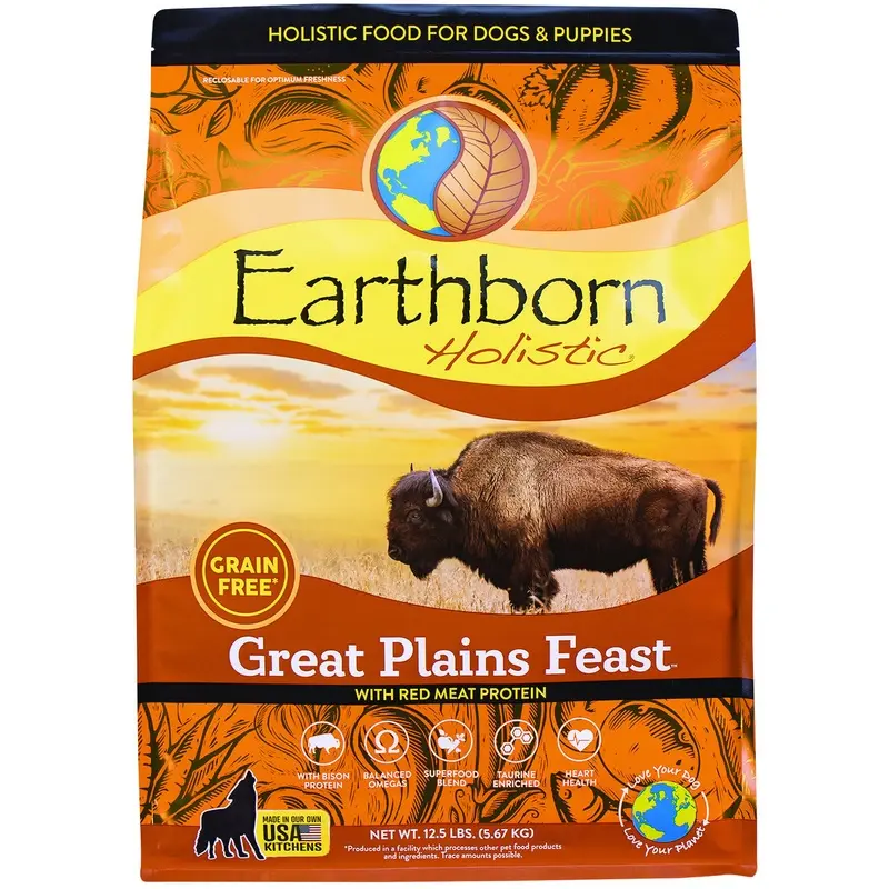 Earthborn 12.5 lbs Great Plains Feast Grain Free Dog Food