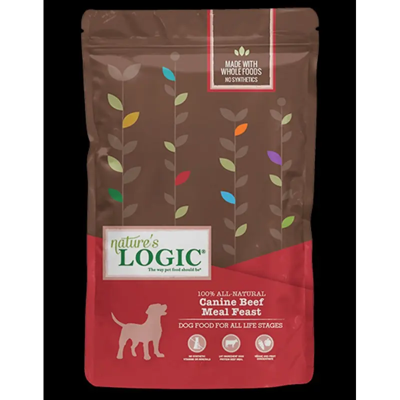 Nature's Logic Dog Food Beef Feast Dry Dog Food 25lb