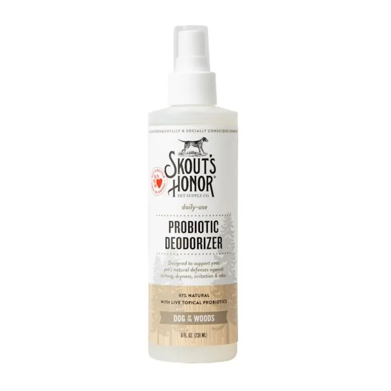 Skout's Honor Probiotic Daily Use Dog of the Woods Deodorizer, 8 fl. oz., 8 FZ