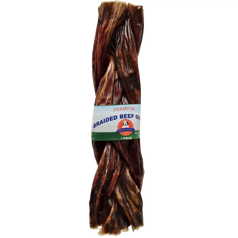 Lennox Rawhide Express Premium Beef Gullet Braided 6in