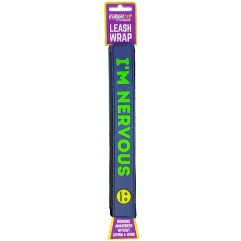 Multipet Leash Wrap "I'M Nervous"