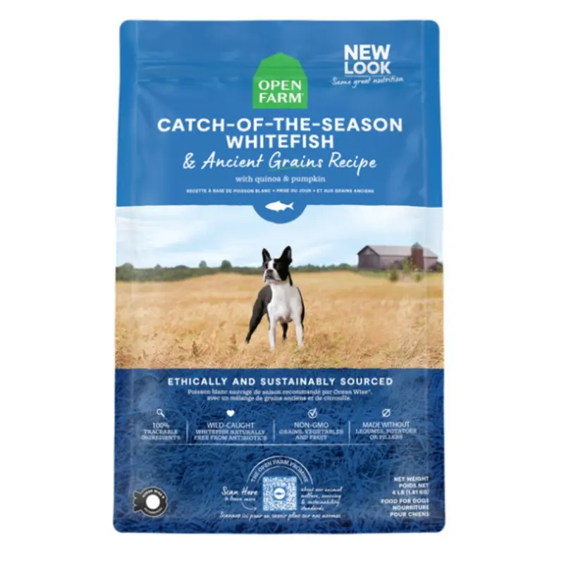 Open Farm Dog Ancient Grain Catch Of Season Whitefish 22 lb