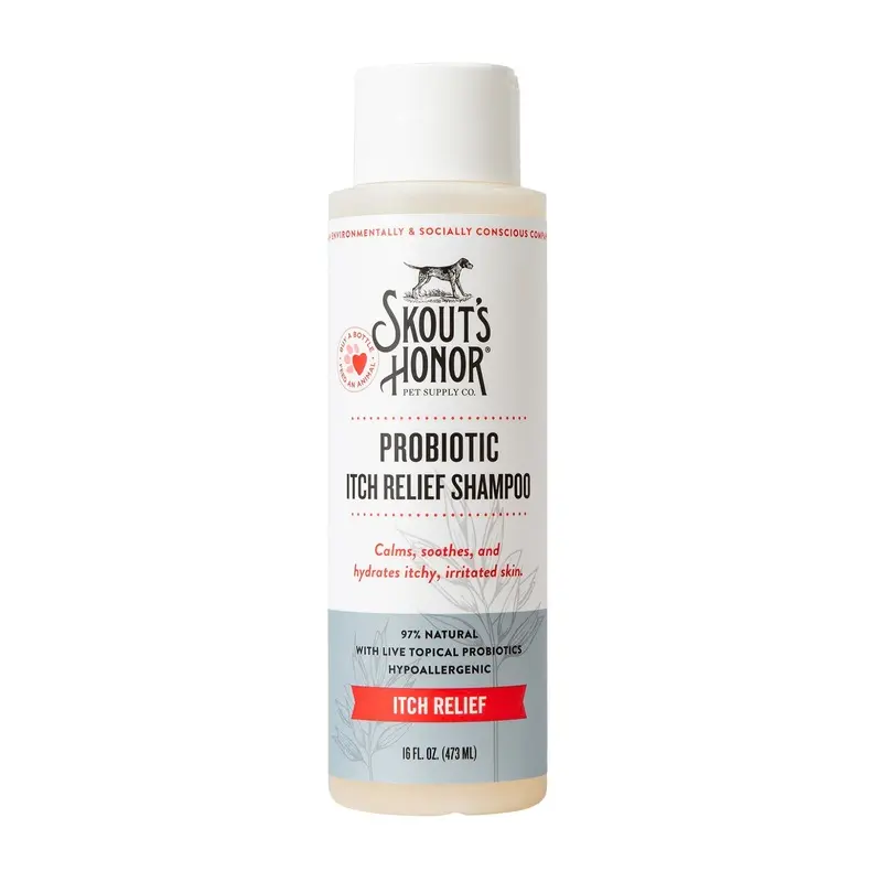 Skout's Honor Probiotic Itch Relief Shampoo for Dogs 16oz