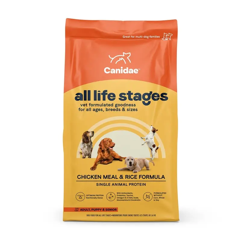 Canidae Life Stages Chicken & Ancient Grains Dry Dog Food, 5 lb