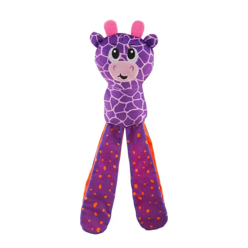 Outward Hound Silly Legz Interactive Plush Dog Puzzle , Purple