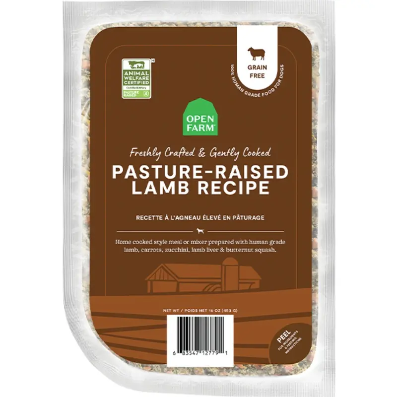 Open Farm Dog Gently Cooked Pasture-Raised Lamb 16oz