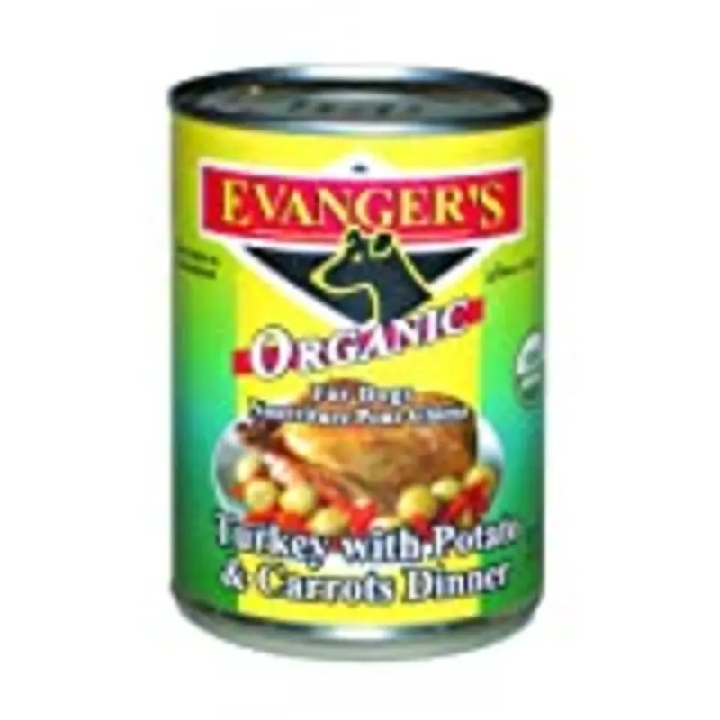 Evanger's Organic Dog Food Turkey Potato [13 oz]