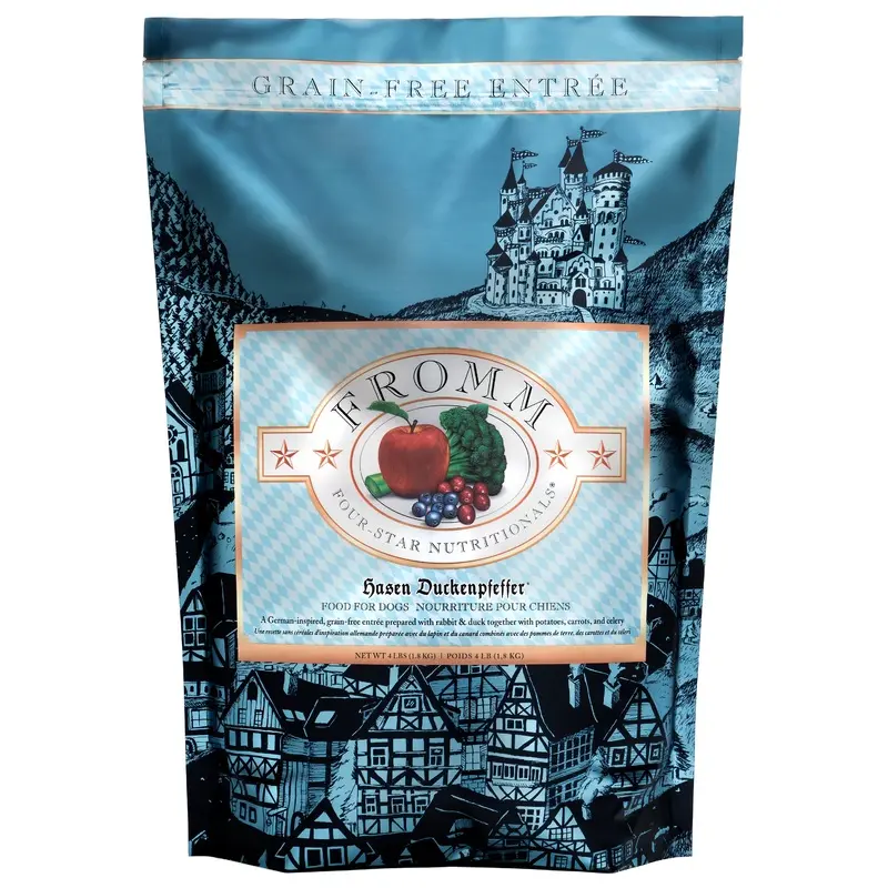 Fromm Four-Star Nutritionals  Hasen Duckenpfeffer Food for Dogs 4 lb