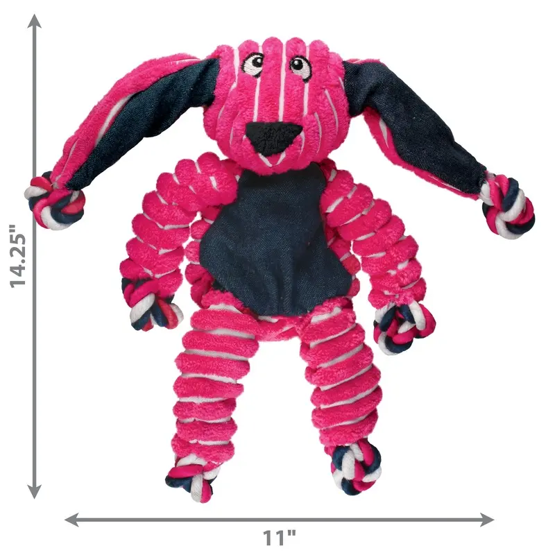 Kong Dog Toy Floppy Knots Bunny Large