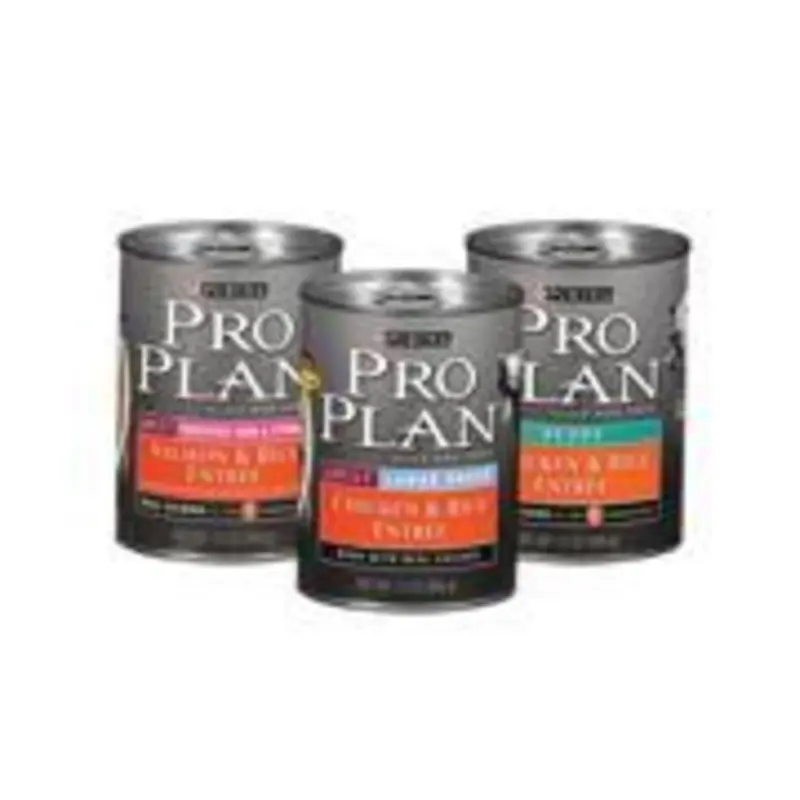 Purina Pro Plan Pate Wet Dog Food  SAVOR Chicken & Rice Entree  13 oz. Can