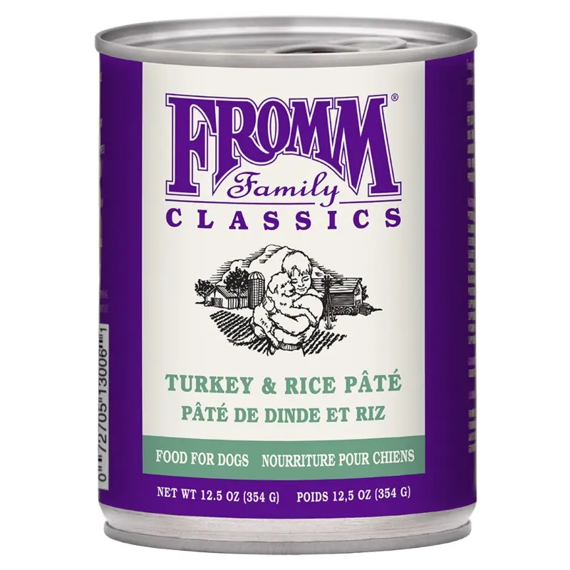 Fromm Classic Turkey & Rice Canned Dog Food 12.5oz