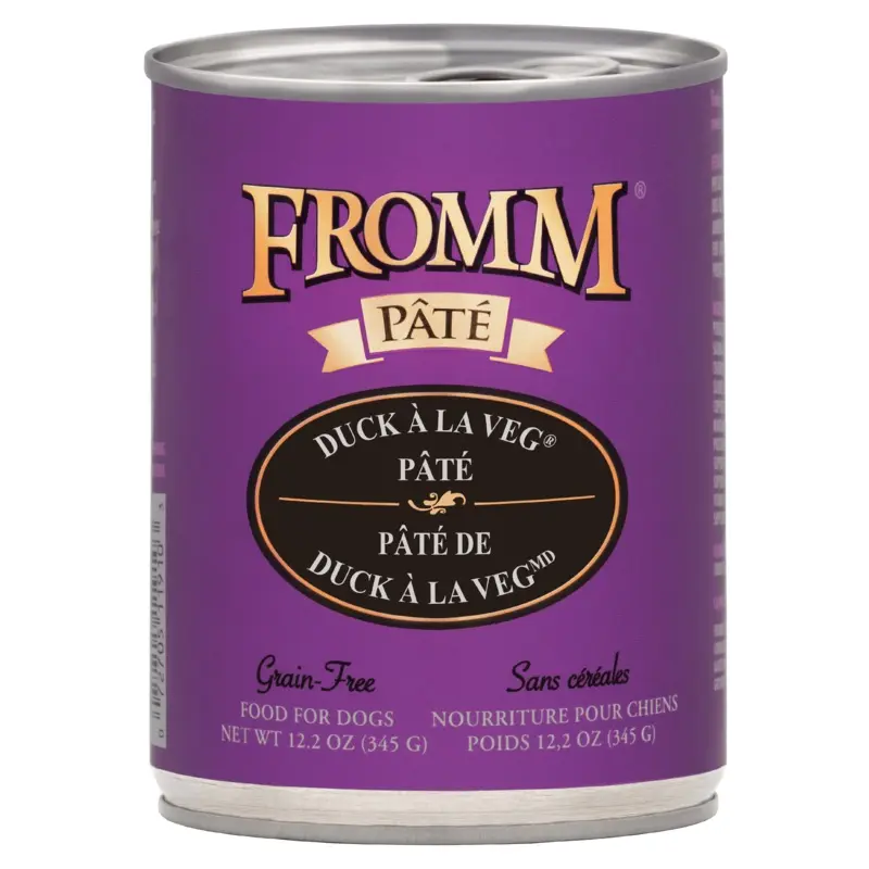 Fromm Duck  La Veg Pt Food for Dogs 12.2 oz
