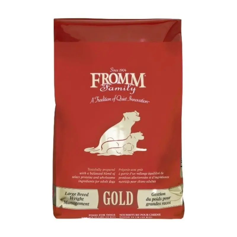Fromm Family Large Breed Weight Management Gold Food for Dogs 30 lb