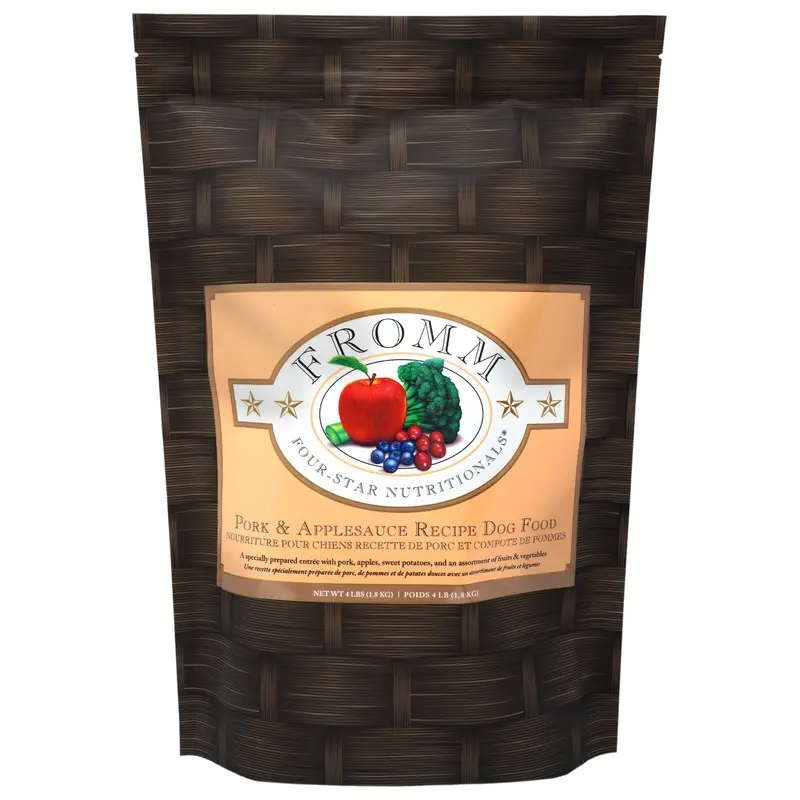Fromm Four-Star Nutritionals Pork & Applesauce Formula Dog Food 4 lb