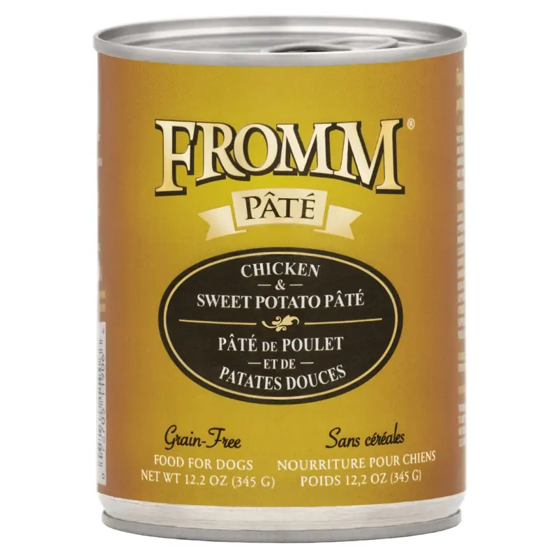 Fromm Chicken & Sweet Potato Pt Food for Dogs 12.2 oz