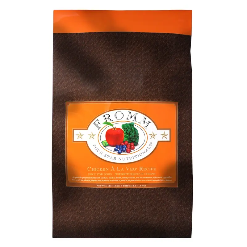 Fromm Four-Star Nutritionals  Chicken  La Veg Recipe Food for Dogs 26 lb