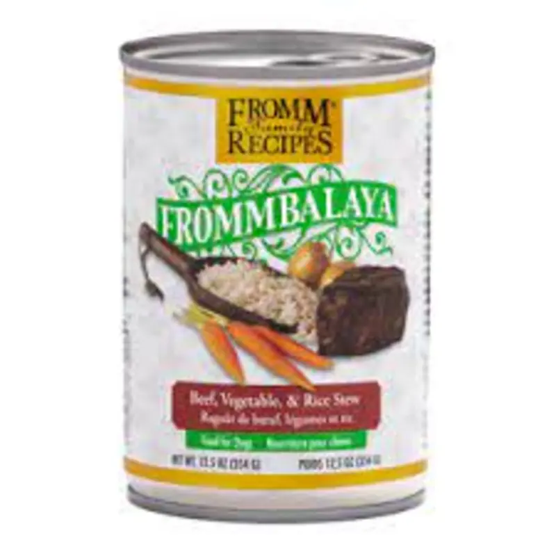 Fromm Family Recipes Frommbalaya Beef, Vegetable, & Rice Stew Food for Dogs 12.5 oz