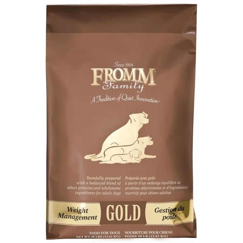 Fromm Family Weight Management Gold Food for Dogs 30 lb