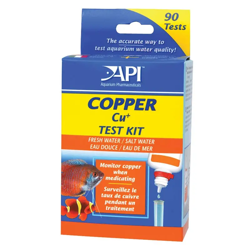 API Copper Test Kit for Freshwater and Saltwater Aquarium