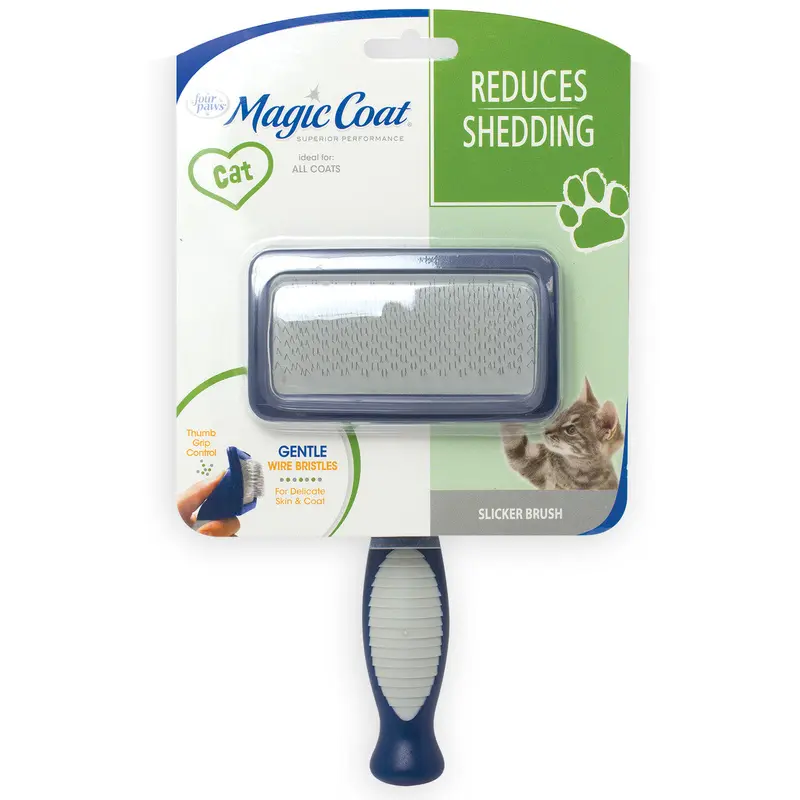 Four Paws Magic Coat Cat Slicker Brush One Size