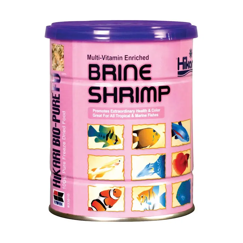 Hikari Bio-Pure Freeze Dried Brine Shrimp Fish Food 1.76 oz