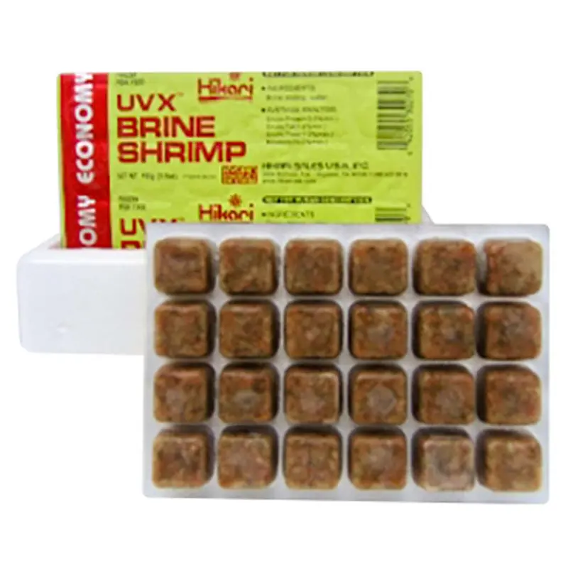 Hikari UVX Brine Shrimp Frozen Fish Food 3.5 oz SD-5