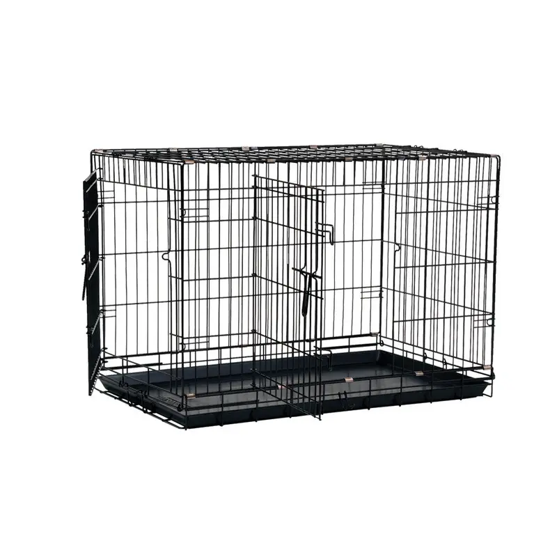 Precision 2 Door Great Crate for Dog Black 30 in
