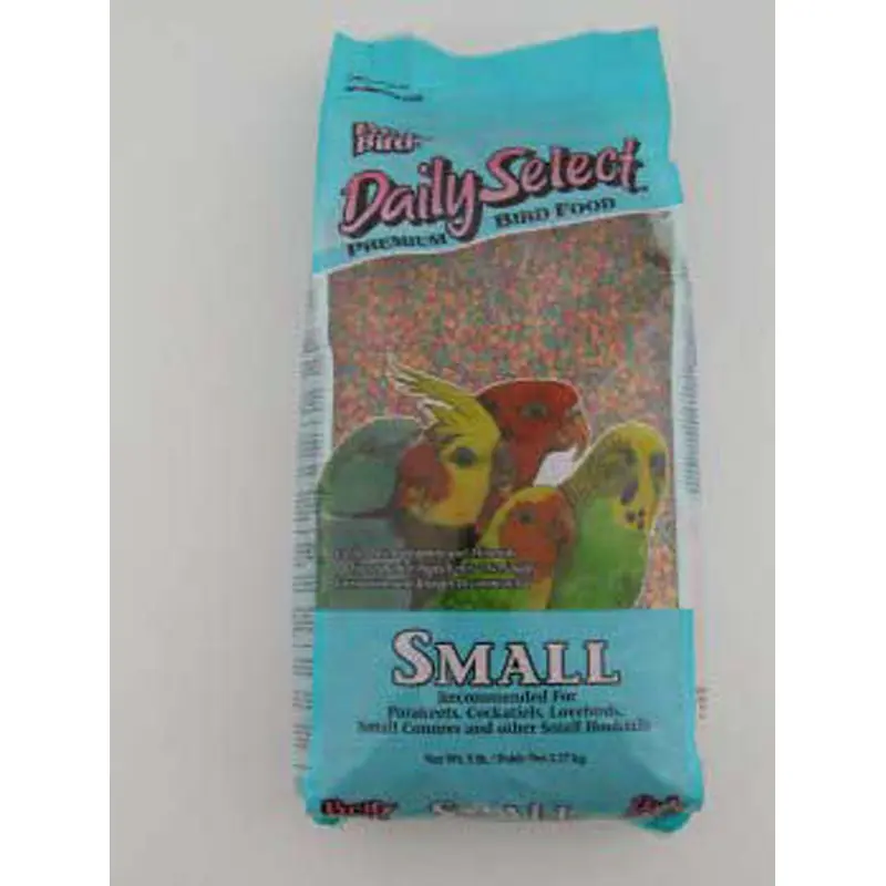 Pretty Bird International Daily Select Food for Small Birds 5lb SM