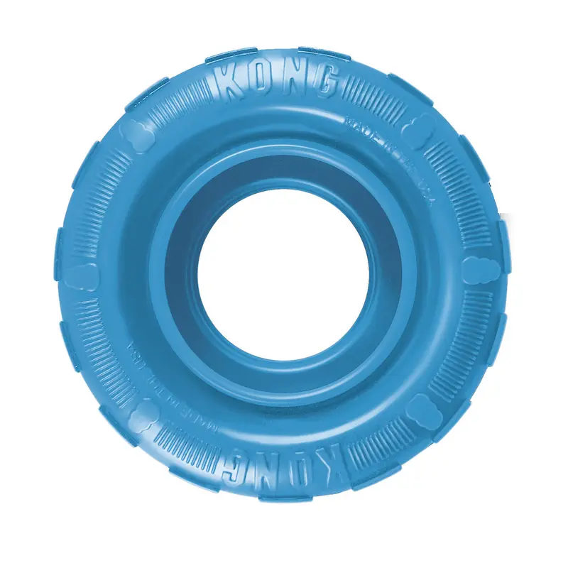 KONG Puppy Tires Dog Toy Assorted MD/LG