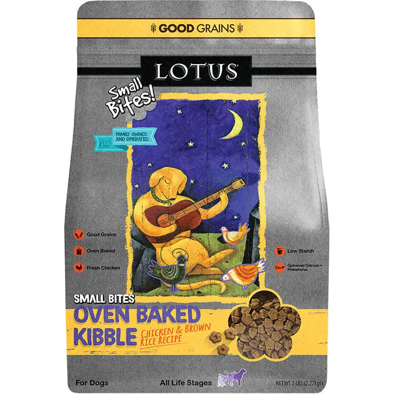 Lotus Dog Small Bite Adult Chicken 5lb 