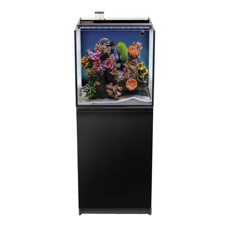 Aquatop Recife ECO Aquarium Kit with Stand Black, Clear 40 gal SD-3